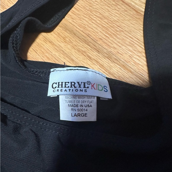 Cheryl Kids Creations Black Sleeveless Dress Size Large - Picture 4 of 8